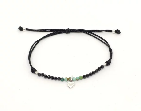 Pulsera Turquesa Corazón