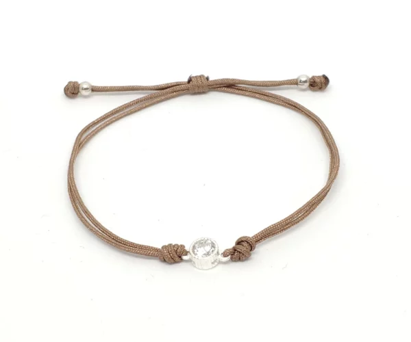 Pulsera Marrón Circonita