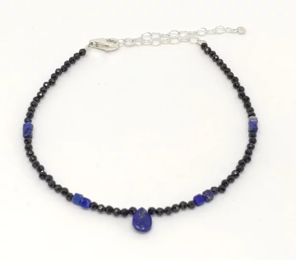 Pulsera Espinela y Lapislazuli