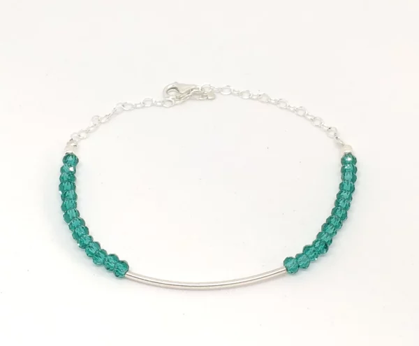 Pulsera Cristal Azul